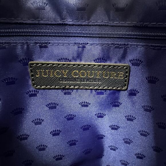 JUICY‎ COUTURE Navy Saffiano Leather Tote - Picture 9 of 15